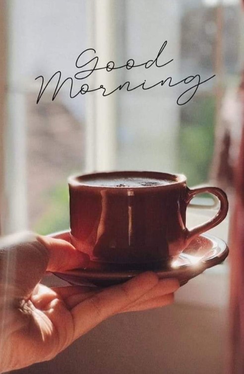 This morning a nice cup of coffee for you