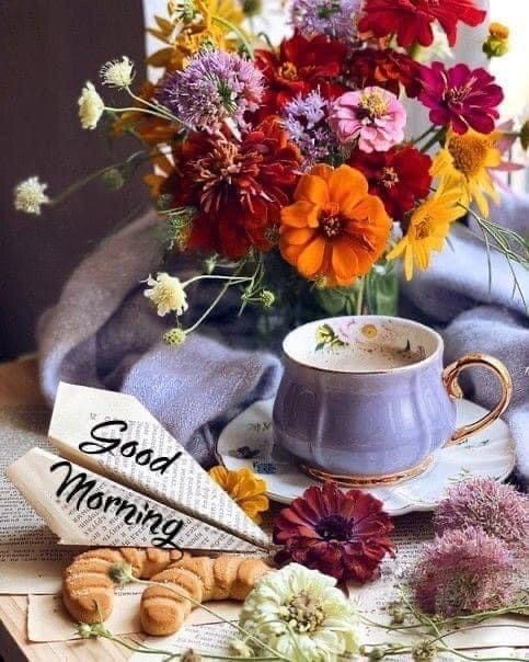 Good autumn morning