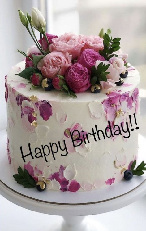 Birthday cake will cheer you up!