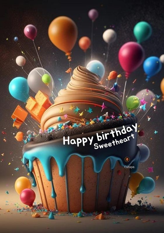 Happy birthday sweetheart