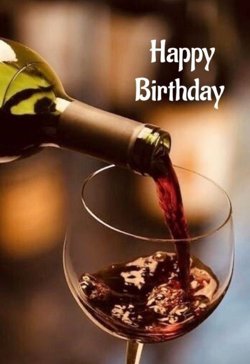 A glass of good wine for you